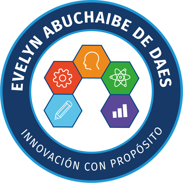 Escudo IED Evelyn Abuchaibe de Daes · Innovación con propósito
